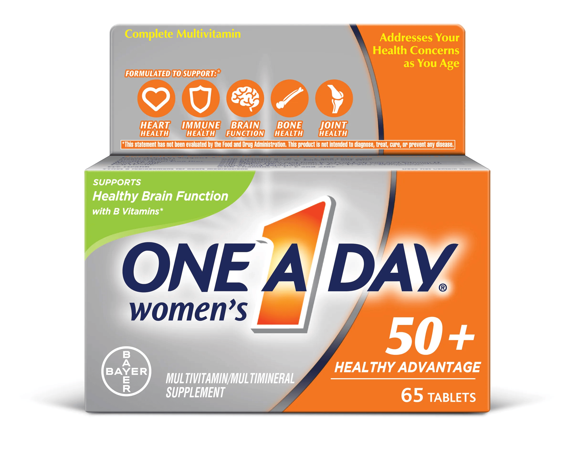 ONE A DAY WOMEN 50+ X65 TABS 36510