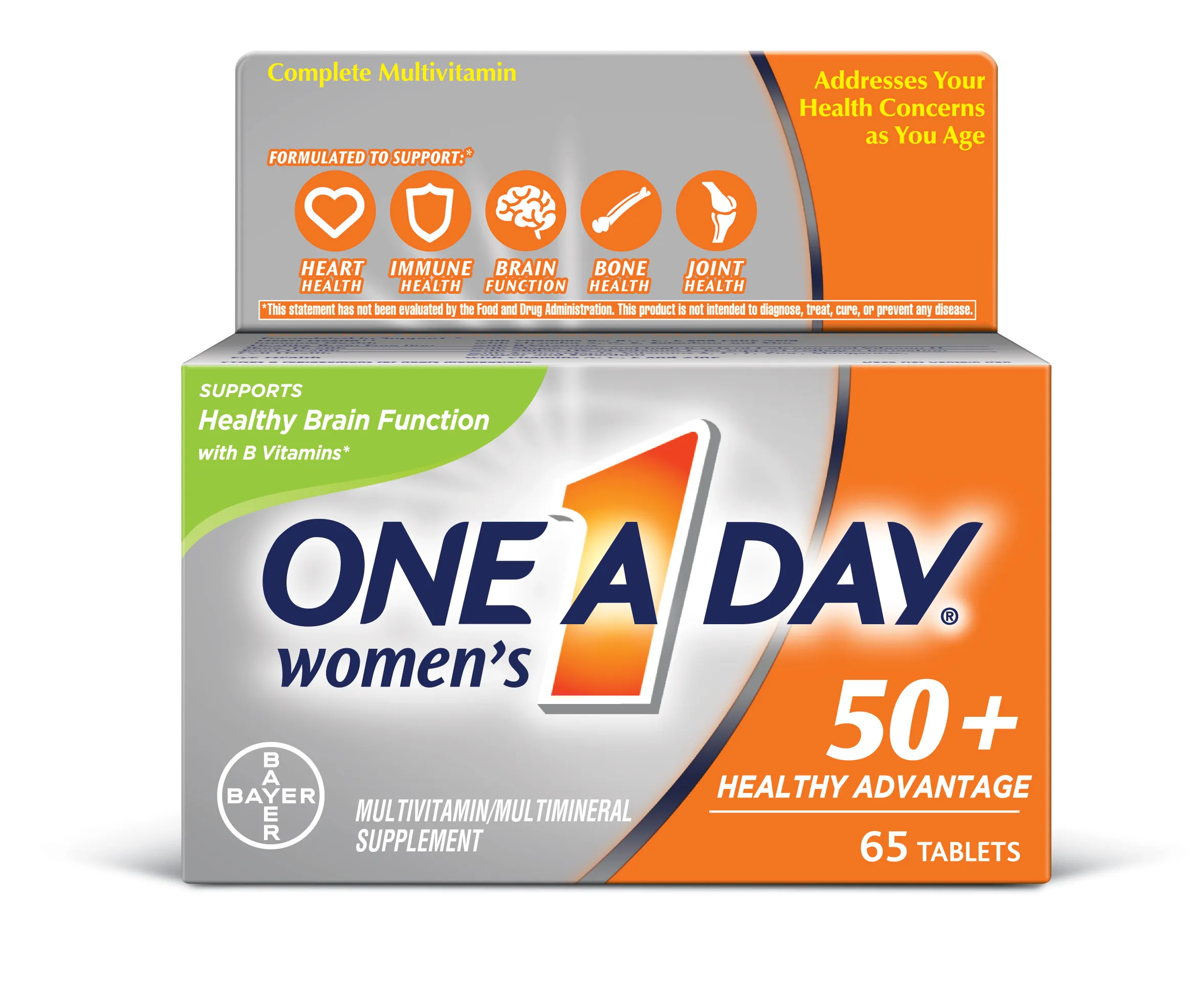 ONE A DAY WOMEN 50+ X65 TABS