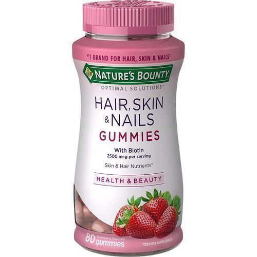 NATURE'S BOUNTY HAIR, SKIN & NAIL GUMMIES X80 36497