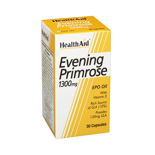 HEALTH AID EVENING PRIMROSE OIL 1000MG*30 CAPSULES 61789