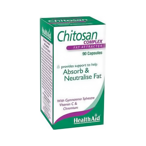 HEALTH AID CHITOSAN COMPLEX *90CAPS 62976