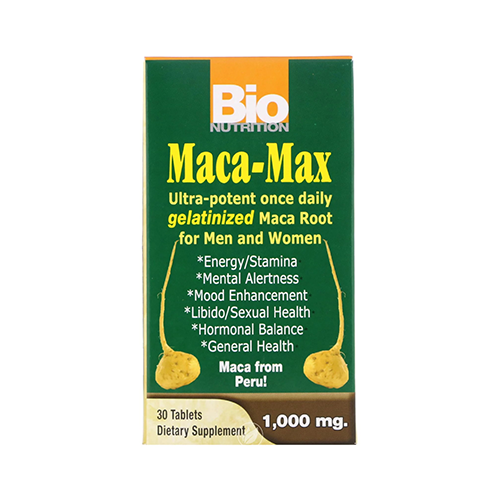 BIO NUTRITION MACA-MAX 1000MG 30TABS 64340