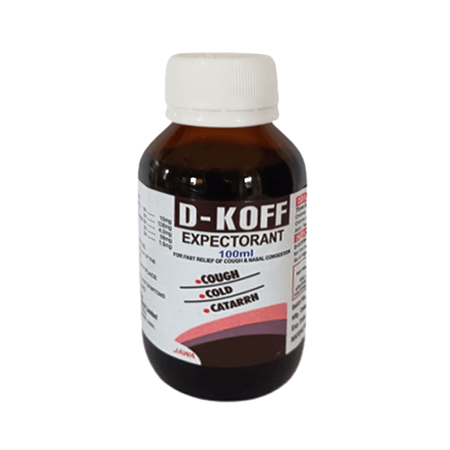 D-KOFF COUGH EXPECTORANT 100ML 62368