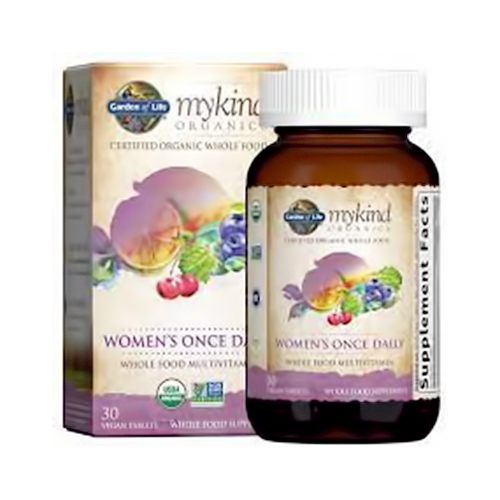 GARDEN OF LIFE MYKIND ORGANIC WOMEN’S ONCE DAILY*30 TABLETS 63920