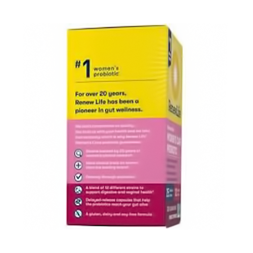 RENEWLIFE WOMEN’S CARE PROBIOTIC*30 CAPSULES 63214