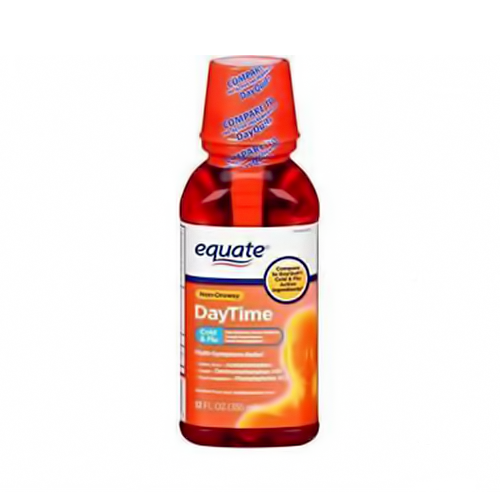 EQUATE DAYTIME COLD&FLU 355ML 63576