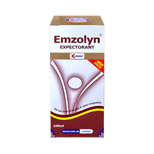 EMZOLYN EXPECTORANT SYRUP 100ML 63156