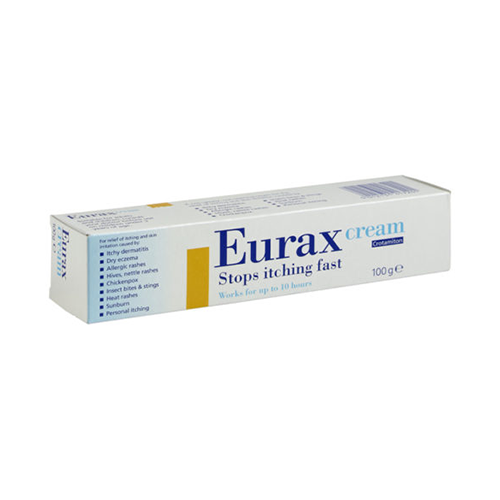 EURAX CREAM 100G TUBE 64424