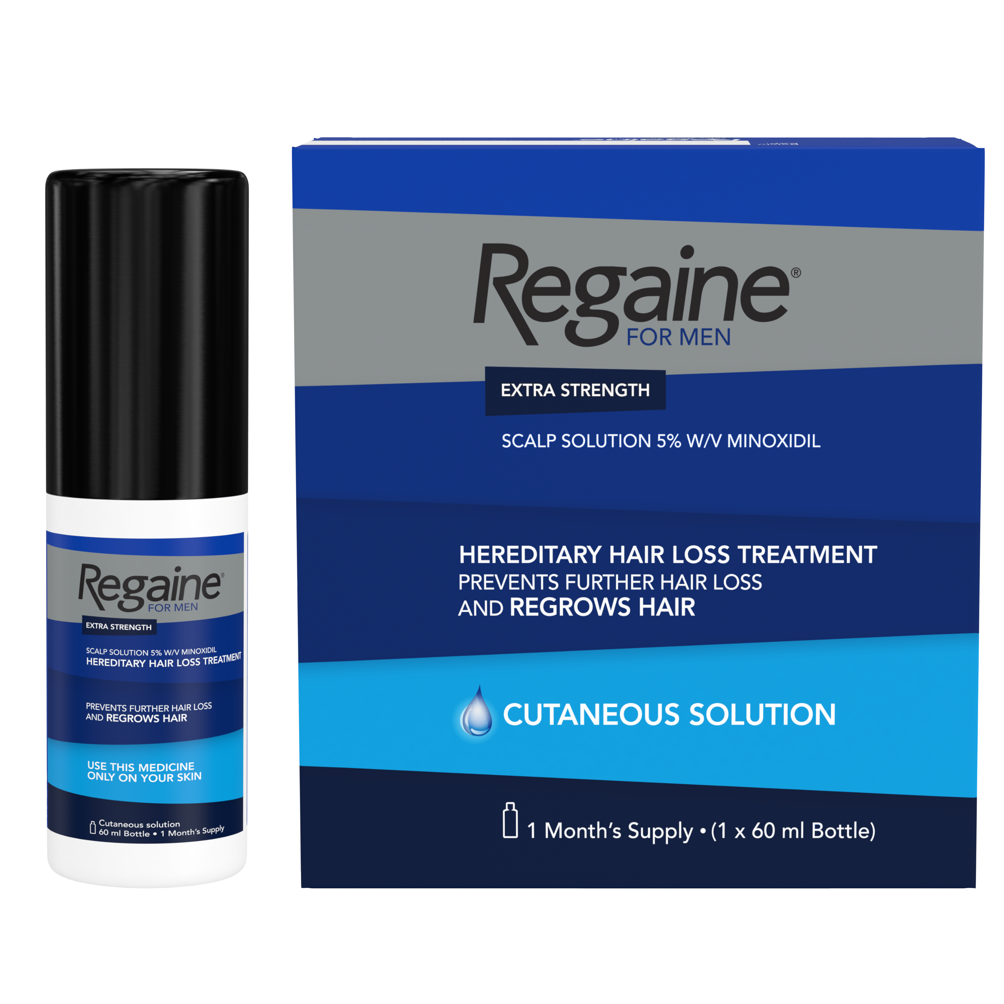 REGAINE FOR MEN EXTRA STRENGHT 1 X 60ML