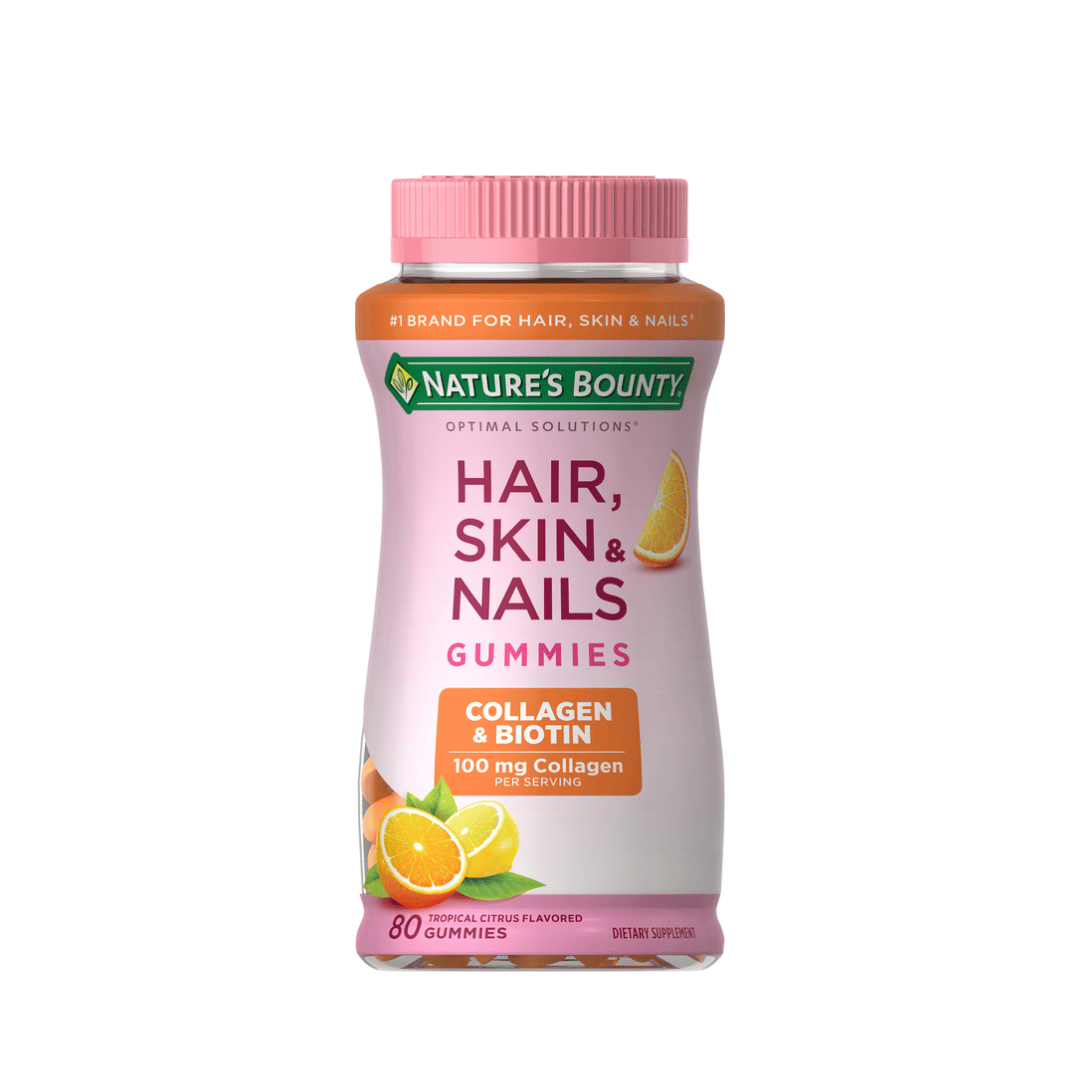 NATURE'S BOUNTY HAIR, SKIN & NAIL GUMMIES X80