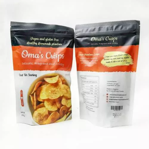 Oma's crisps Plantain Chips (Spicy Flavour) 270g