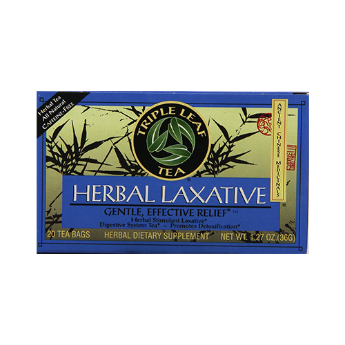 TRIPLE LEAF H/LAXATIVE TEA*20BAGS