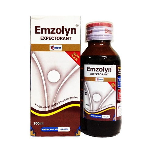 EMZOLYN EXPECTORANT SYRUP 100ML
