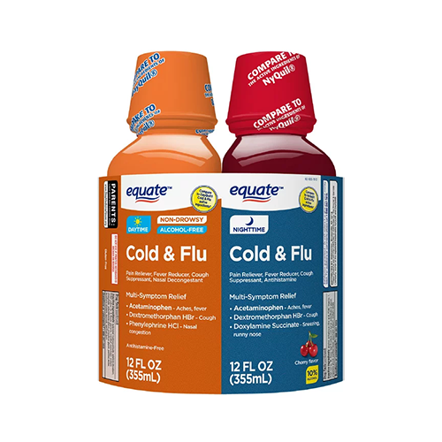 EQUATE DAYTIME COLD&FLU 355ML