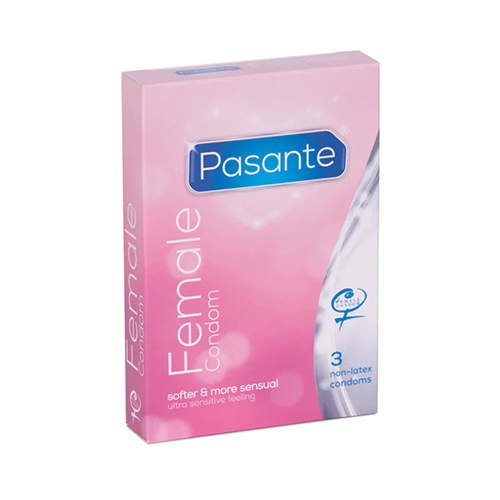 PASANTE FEMALE CONDOM 3PCS 63357
