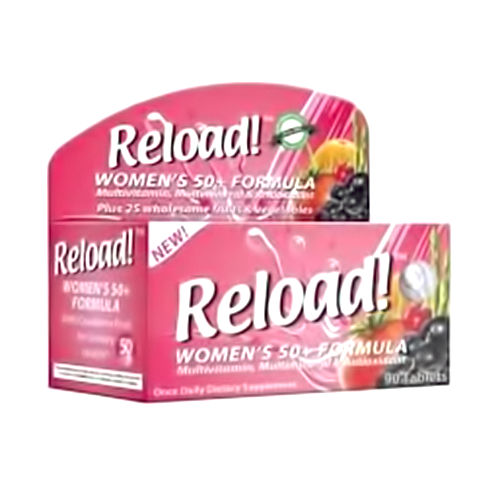 RELOAD WOMEN’S 50+ FORMULAR *30TABLETS
