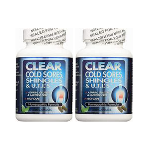 CLEAR COLD SORES, SHINGLES,UTI’S* 60CAPSULES