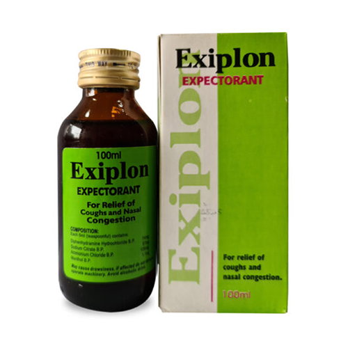 EXIPLON EXPECTORANT COUGH SYRUP 100ML