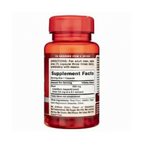 PURITAN'S PRIDE MACA 500MG RAPID RELEASE *60 CAPSULES