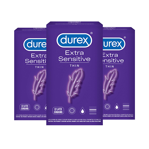 DUREX EXTRA SENSITIVE CONDOMS *12