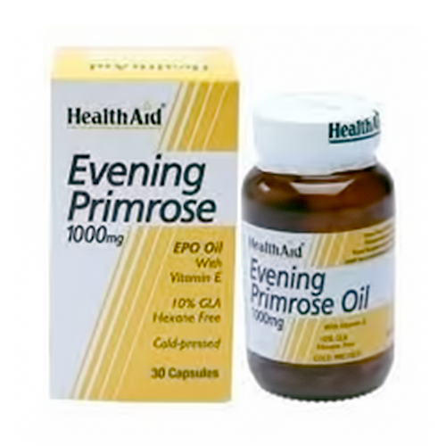 HEALTH AID EVENING PRIMROSE OIL 1000MG*30 CAPSULES