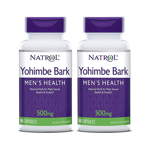 NATROL YOHIMBE BARK 500MG 90 CAPS