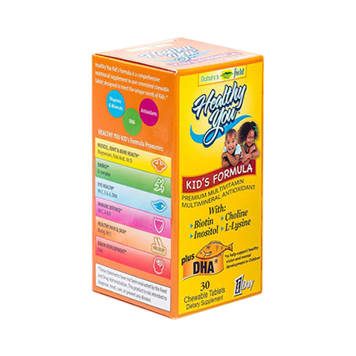 NATURE'S FIELD HEALTHY YOU KID'S FORMULA TABS X30 35107