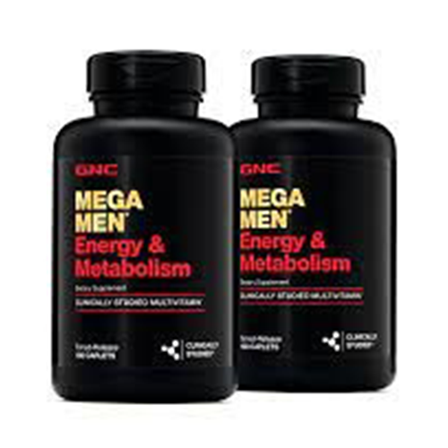 GNC MEGA MEN ENERGY & METABOLISM *90CAPLETS 64333
