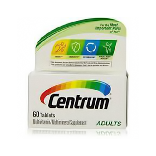 CENTRUM ADULT *60 TABLETS 62972