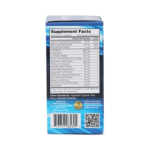NATURES FIELD MEN’S ZONE X60 TABS 62395
