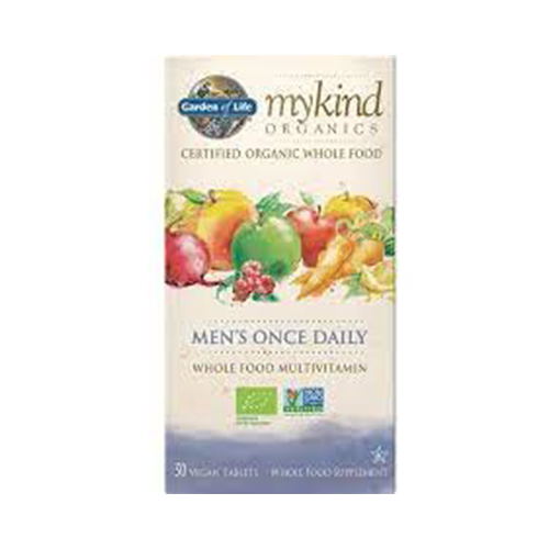GARDEN OF LIFE MYKIND ORGANIC MEN’S ONCE DAILY*30 TABLETS 64097