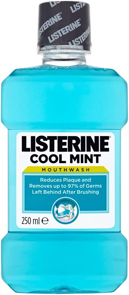 LISTERINE COOLMINT MOUTH WASH 250ML 51950