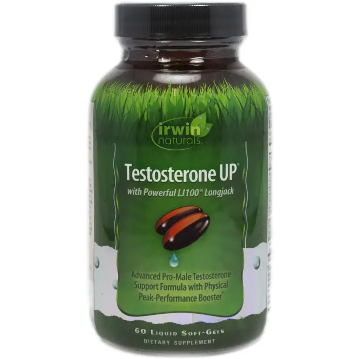 IRWIN TESTOSTERONE UP*60SOFTGELS 55372