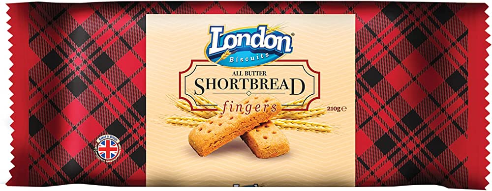 LONDON BISCUITS SHORT BREAD 210G 50193