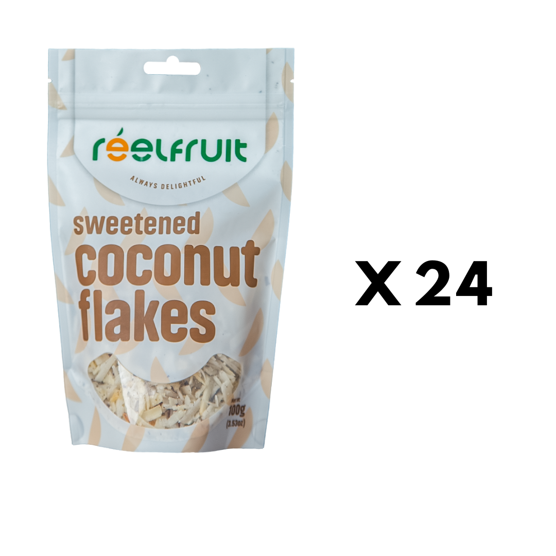 Reelfruit 100g Sweetened Coconut Flakes by 24
