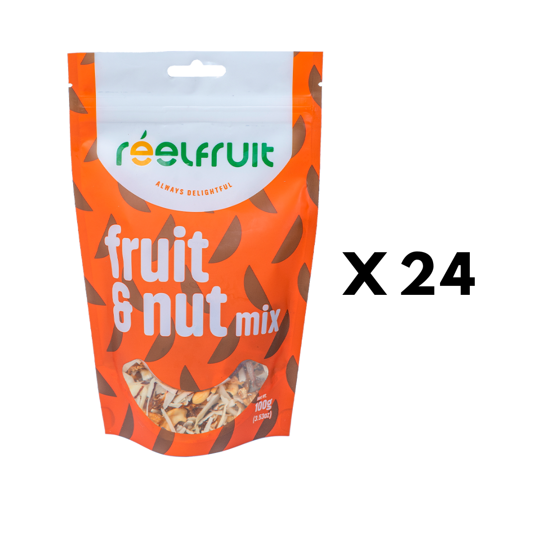Reelfruit 100g Fruit and Nut Mix by 24
