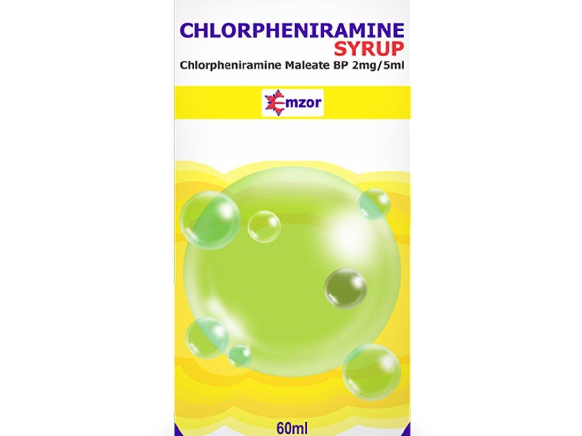 EMZOR CHLORPHENIRAMINE SYRUP 60ML