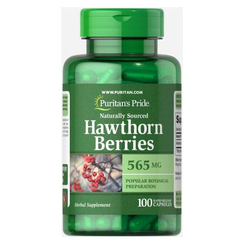 Puritan's Pride Hawthorn Berries 565mg
