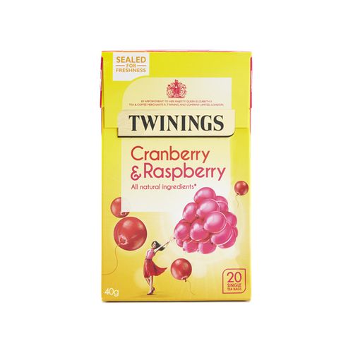 TWININGS INFUSION CRANBERRY & RASPBERRY 40G 53865