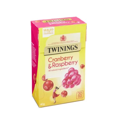 TWININGS INFUSION CRANBERRY & RASPBERRY 40G 53864