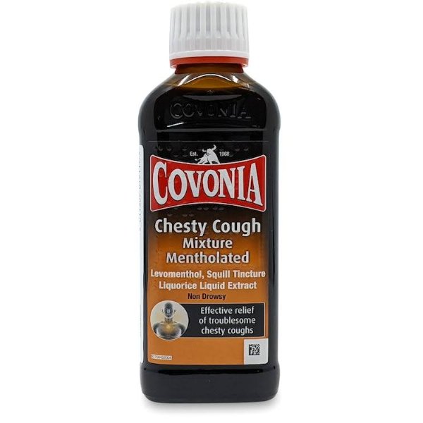 COVONIA CHESTY COUGH MIXTURE SYRUP 57576