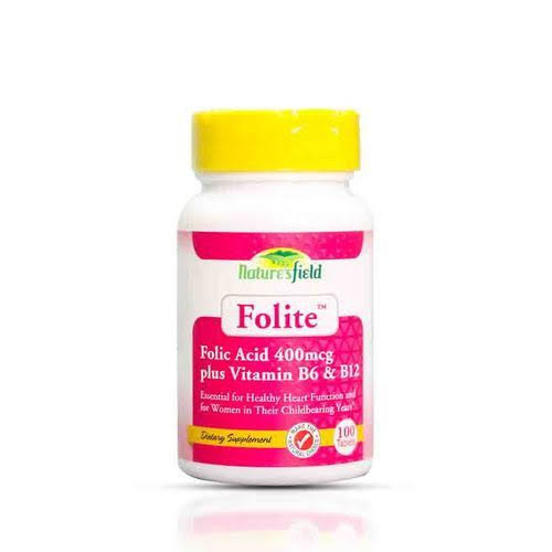 NATURES FIELD FOLIC ACID 400MCG *100