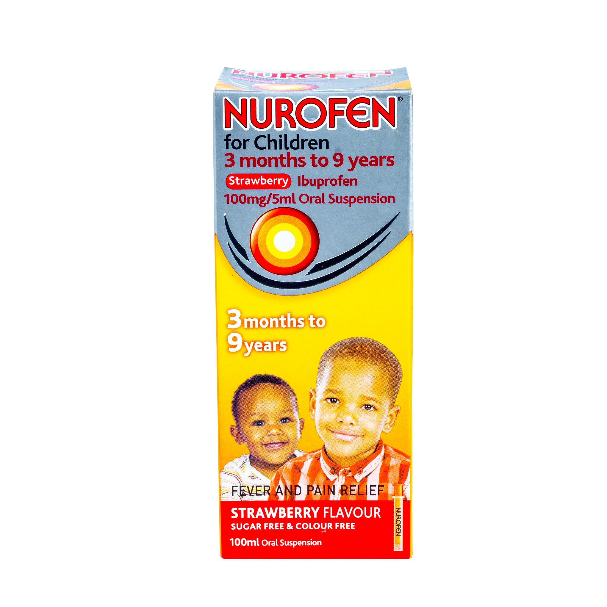 NUROFEN FOR CHILDREN STRAWBERRY