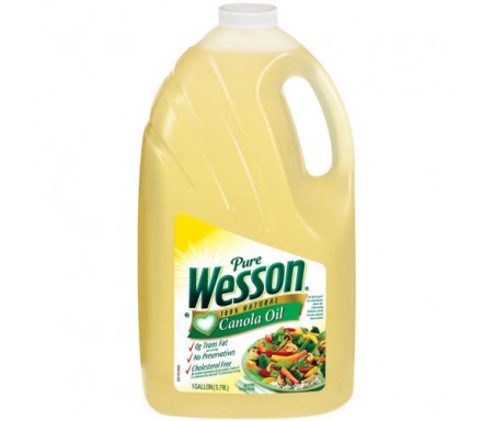 WESSON CANOLA OIL 54125