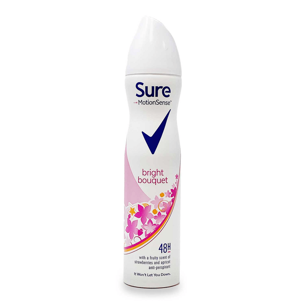 SURE ANTI PERSPIRANT WOMEN BRIGHT BOUQUET SPRAY