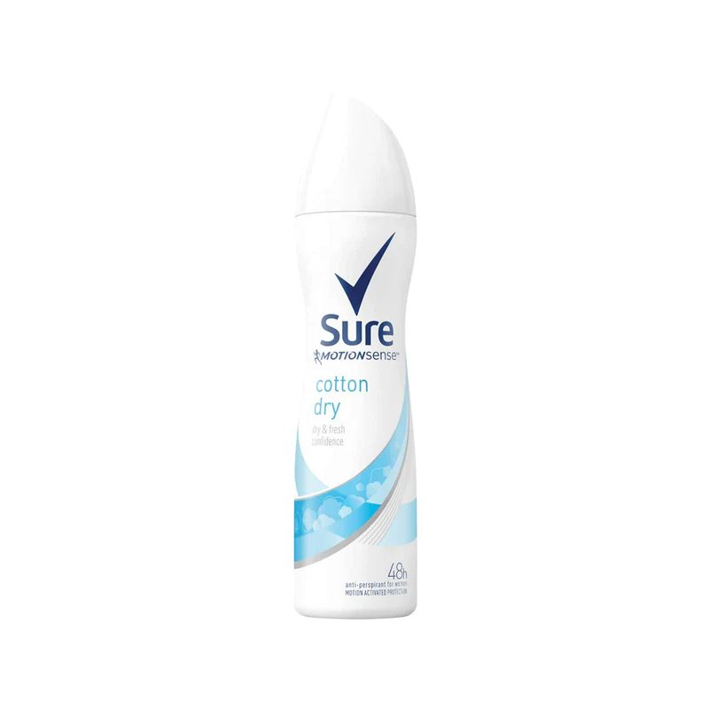 SURE WOMEN ANTI PERSPIRANT COTTON 53476