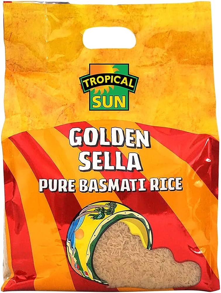 Tropical Sun Golden Sella Basmati Rice - 5kg