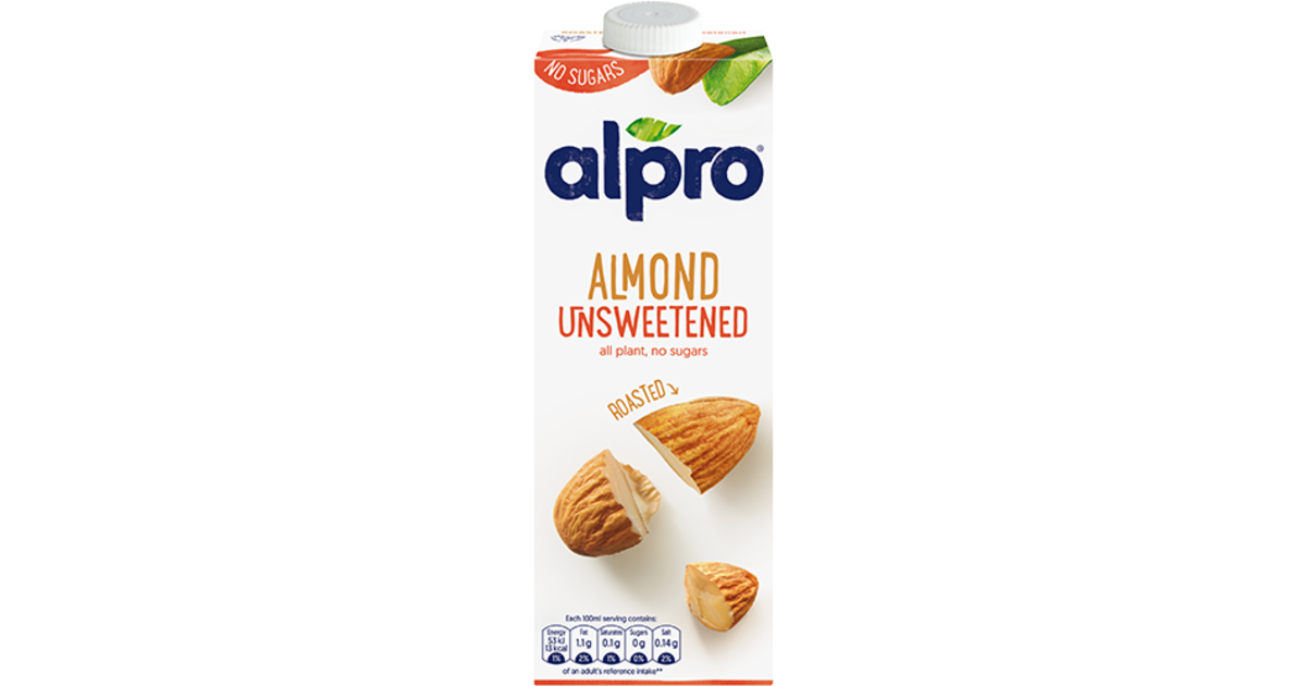 ALPRO ALMOND MILK UNSWEETNED 1LTR