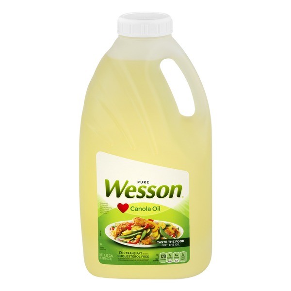WESSON CANOLA OIL 54126
